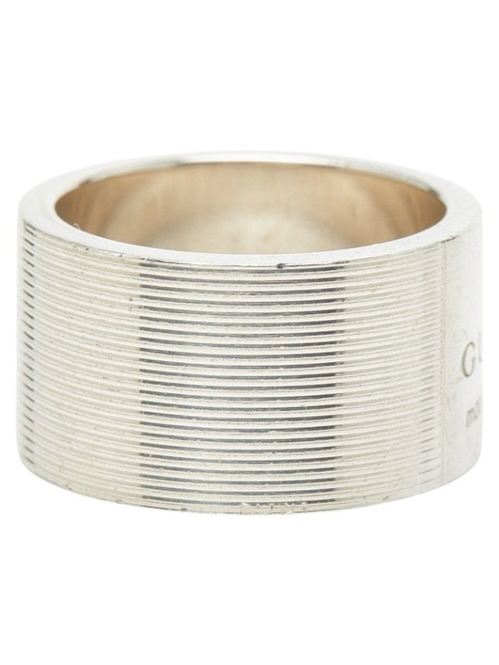 Gucci Logo Ring Silver - Picture 5 of 8